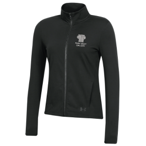 Under Armor Women's Meridian Fleece Full-Zip, Black
